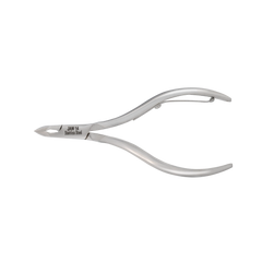 HNRD-C070 Round Head , (Polish Grey), Jaw 14 ,Single Spring Cuticle Nipper Stainless Steel 420