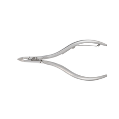 HNRD-C072 Round Head , (Polish Grey), Jaw 16 ,Single Spring Cuticle Nipper Stainless Steel 420