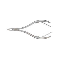 HNSQ-C074 Square Head , (Polish Grey), Jaw 14, Double Spring Cuticle Nipper Stainless Steel 420