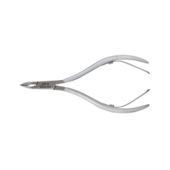HNSQ-C076 Square Head , (Matt Grey), Jaw 16, Double Spring Cuticle Nipper Stainless Steel 420