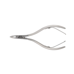 HNSQ-C077 Square Head , (Polish Grey), Jaw 16, Double Spring Cuticle Nipper Stainless Steel 420