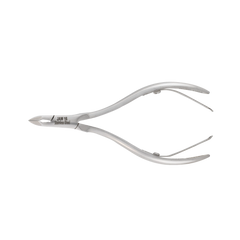 HNRD-C089 Round Head , (Polish Grey), Jaw 16, Double Spring Cuticle Nipper Stainless Steel 420