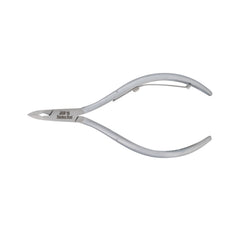 HNSQ-D093 Square Head Cuticle Nipper, Jaw 16, Single Spring, Matt Grey, Stainless Steel 420