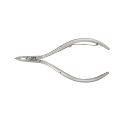 HNSQ-D094 Square Head Cuticle Nipper, Jaw 16, Single Spring, Polish Grey, Stainless Steel 420