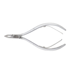 HNSS-D109 Semi-Square Head , (Matt Grey), Jaw 14 , Double Spring Cuticle Nipper Stainless Steel 420