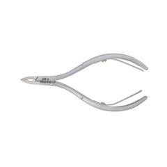 HNRD-D115 Round Head , (Matt Grey), Jaw 14 , Double Spring Cuticle Nipper Stainless Steel 420