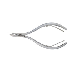 HNRD-D118 Round Head , (Matt Grey), Jaw 16 , Double Spring Cuticle Nipper Stainless Steel 420