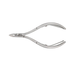 HNRD-D119 Round Head , (Polish Grey), Jaw 16 , Double Spring Cuticle Nipper Stainless Steel 420