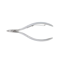 HNSQ-E123 Square Head Cuticle Nipper, Jaw 16, Single Spring, Matt Grey, Stainless Steel 420
