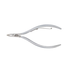 HNRD-E131 Round Head Cuticle Nipper, Jaw 16, Single Spring, (Matt Grey) Stainless Steel 420