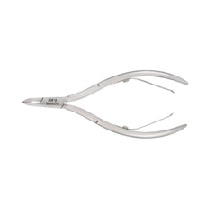 HNSS-E140 Semi-Square Head , (Polish Grey), Jaw 14 , Double Spring Cuticle Nipper Stainless Steel 420