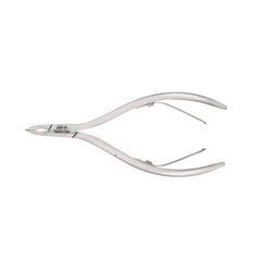 HNRD-E146 Round Head , (Polish Grey), Jaw 14 , Double Spring Cuticle Nipper Stainless Steel 420