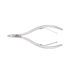 HNRD-E149 Round Head , (Polish Grey), Jaw 16 , Double Spring Cuticle Nipper Stainless Steel 420