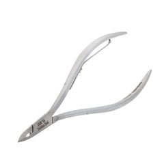 HNSQ-B031 Square Head Cuticle Nipper, Jaw 14, Single Spring, Matt Grey, Stainless Steel 420