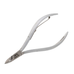 HNSQ-B033 Square Head Cuticle Nipper, Jaw 16, Single Spring, Matt Grey, Stainless Steel 420