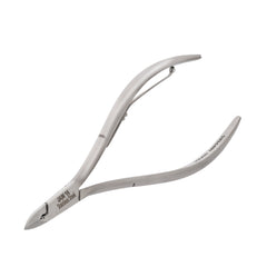 HNSQ-B034 Square Head Cuticle Nipper, Jaw 16, Single Spring, Polish Grey, Stainless Steel 420