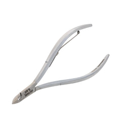 HNRD-B041 Round Head Cuticle Nipper, Jaw 16, Single Spring, (Matt Grey) Stainless Steel 420