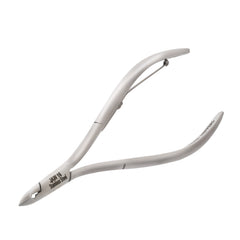 HNRD-B042 Round Head Cuticle Nipper, Jaw 16, Single Spring, (Polish Grey) Stainless Steel 420