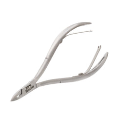 HNSQ-B047 Square Head , (Polish Grey), Jaw 16 , Double Spring Cuticle Nipper Stainless Steel 420