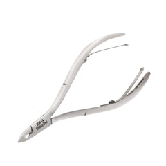 HNSS-B050 Semi-Square Head , (Polish Grey), Jaw 14 , Double Spring Cuticle Nipper Stainless Steel 420