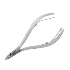 HNRD-B055 Round Head , (Matt Grey), Jaw 14 , Double Spring Cuticle Nipper Stainless Steel 420
