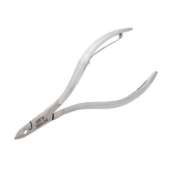 HNRD-C069 Round Head , (Matt Grey), Jaw 14 ,Single Spring Cuticle Nipper Stainless Steel 420