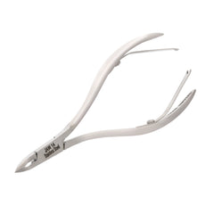HNSQ-C074 Square Head , (Polish Grey), Jaw 14, Double Spring Cuticle Nipper Stainless Steel 420