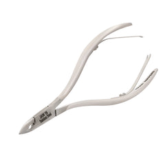 HNSQ-C077 Square Head , (Polish Grey), Jaw 16, Double Spring Cuticle Nipper Stainless Steel 420