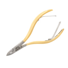 HNSQ-C078 Square Head , (Half Gold), Jaw 16, Double Spring Cuticle Nipper Stainless Steel 420