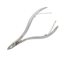 HNSS-C079 Semi-Square Head , (Matt Grey), Jaw 14, Double Spring Cuticle Nipper Stainless Steel 420