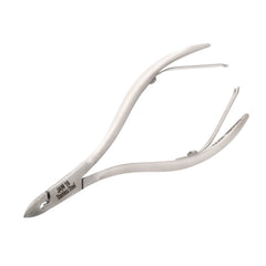 HNSS-C083 Semi-Square Head , (Polish Grey), Jaw 16, Double Spring Cuticle Nipper Stainless Steel 420