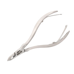 HNRD-C086 Round Head , (Polish Grey), Jaw 14, Double Spring Cuticle Nipper Stainless Steel 420
