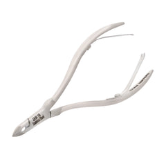 HNRD-C089 Round Head , (Polish Grey), Jaw 16, Double Spring Cuticle Nipper Stainless Steel 420