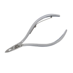 HNSQ-D093 Square Head Cuticle Nipper, Jaw 16, Single Spring, Matt Grey, Stainless Steel 420