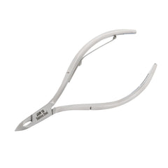 HNSQ-D094 Square Head Cuticle Nipper, Jaw 16, Single Spring, Polish Grey, Stainless Steel 420