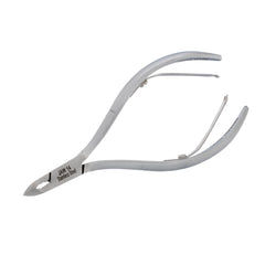 HNSS-D109 Semi-Square Head , (Matt Grey), Jaw 14 , Double Spring Cuticle Nipper Stainless Steel 420