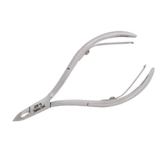 HNSS-D110 Semi-Square Head , (Polish Grey), Jaw 14 , Double Spring Cuticle Nipper Stainless Steel 420