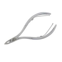 HNRD-D115 Round Head , (Matt Grey), Jaw 14 , Double Spring Cuticle Nipper Stainless Steel 420