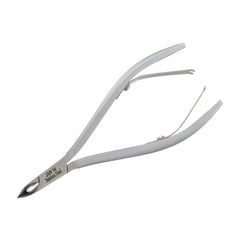 HNSQ-F163 Square Head , (Matt Grey), Jaw 14 , Double Spring Cuticle Nipper Stainless Steel 420