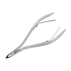 HNSQ-F164 Square Head , (Polish Grey), Jaw 14 , Double Spring Cuticle Nipper Stainless Steel 420
