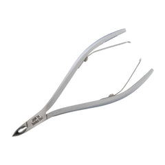 HNSS-F169 Semi-Square Head , (Matt Grey), Jaw 14 , Double Spring Cuticle Nipper Stainless Steel 420
