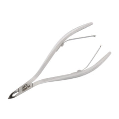 HNSS-F170 Semi-Square Head , (Polish Grey), Jaw 14 , Double Spring Cuticle Nipper Stainless Steel 420