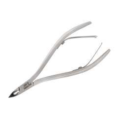 HNRD-F179 Round Head , (Polish Grey), Jaw 16 , Double Spring Cuticle Nipper Stainless Steel 420