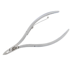HNRD-E131 Round Head Cuticle Nipper, Jaw 16, Single Spring, (Matt Grey) Stainless Steel 420