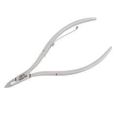HNRD-E132 Round Head Cuticle Nipper, Jaw 16, Single Spring, (Polish Grey) Stainless Steel 420