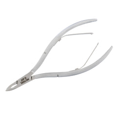 HNSQ-E133 Square Head , (Matt Grey), Jaw 14 , Double Spring Cuticle Nipper Stainless Steel 420