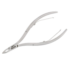 HNSQ-E134 Square Head , (Polish Grey), Jaw 14 , Double Spring Cuticle Nipper Stainless Steel 420