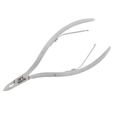 HNSS-E142 Semi-Square Head , (Matt Grey), Jaw 16 , Double Spring Cuticle Nipper Stainless Steel 420
