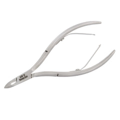 HNSS-E143 Semi-Square Head , (Polish Grey), Jaw 16 , Double Spring Cuticle Nipper Stainless Steel 420