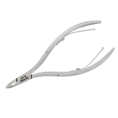 HNRD-E148 Round Head , (Matt Grey), Jaw 16 , Double Spring Cuticle Nipper Stainless Steel 420